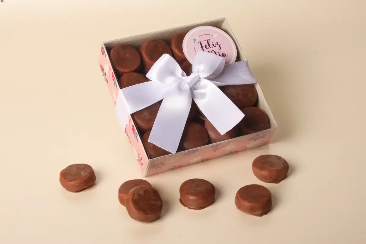 Caja de Chocomelos como detalle dulce para empleados