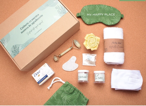 Kit Relax Total detalle corporativo para reconocer esfuerzo laboral