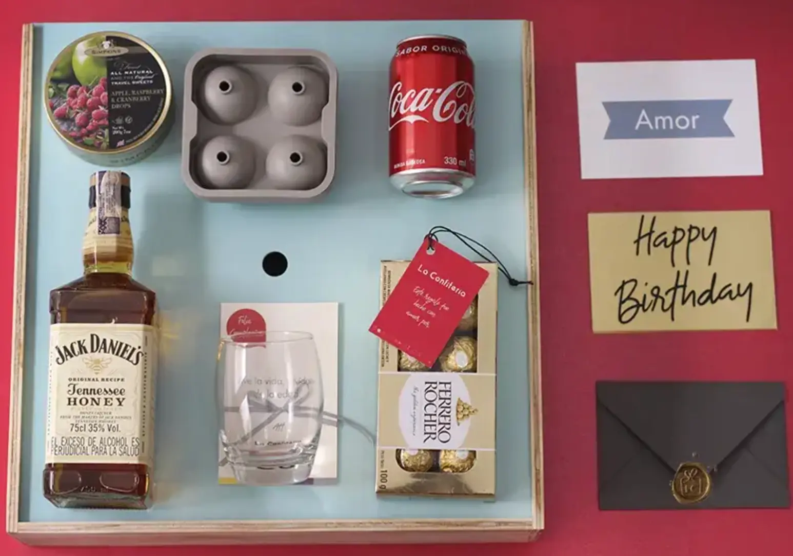Coca Cola y whiskey