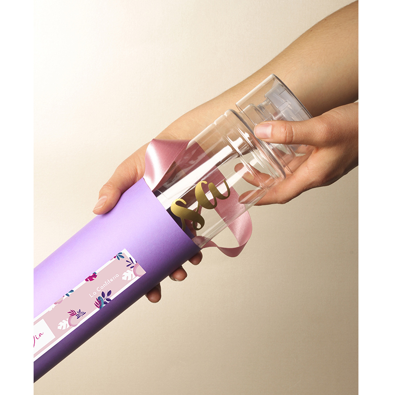 Botella para celebrar el día de la madre empresarial