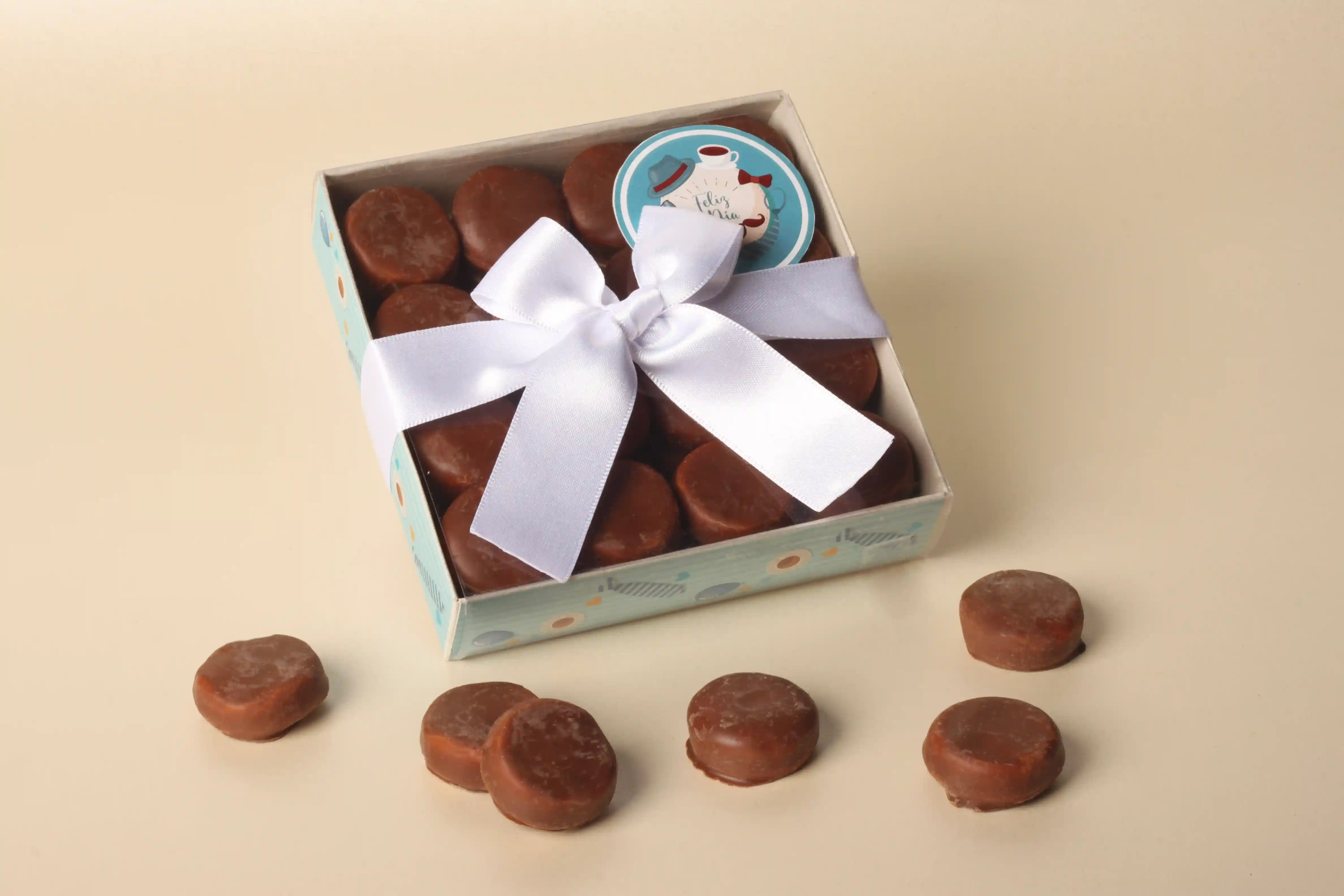 Caja de masmelos para celebrar el día del padre empresarial